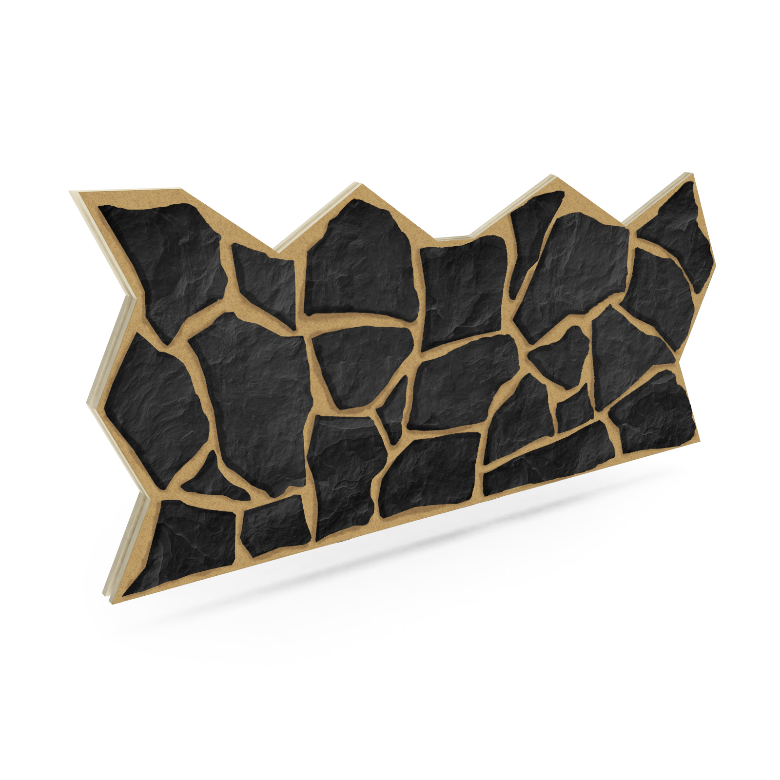 Термопанель Фрайд Премиум уральский Сланец черный плитняк (нижняя) ППУ от 5 761 руб.