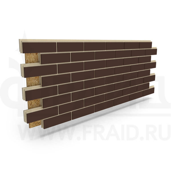 Термопанель Фрайд Премиум Paradyz Gladka Natural Brown ППУ от 0 руб.