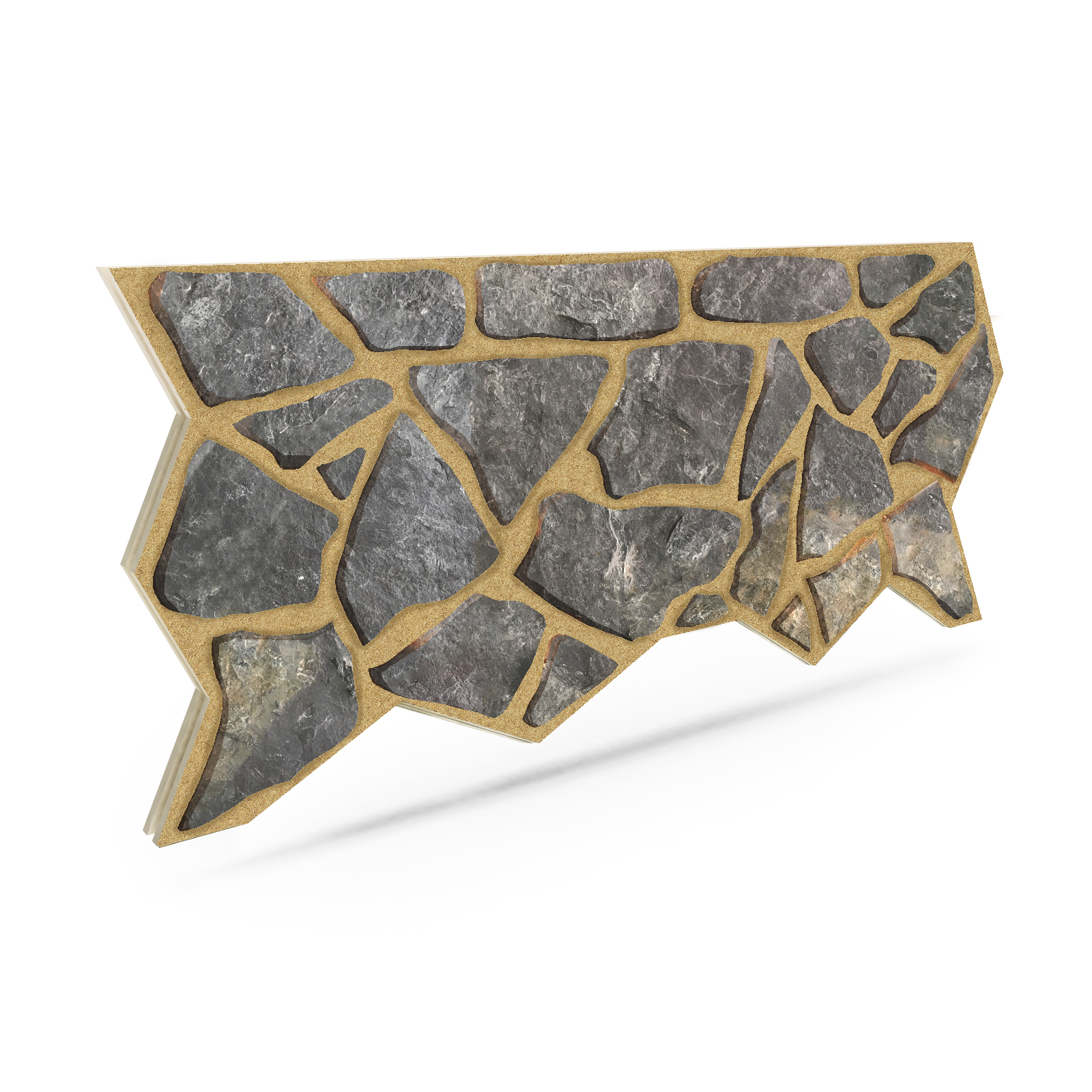 Термопанель Фрайд Премиум уральский Сланец зеленый плитняк (верхняя) ППУ от 5 761 руб.