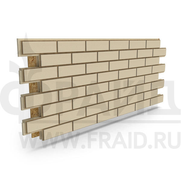 Термопанель Фрайд Премиум ABC-Klinkergruppe Alaska Beige Glatt ППУ от 8 760 руб.