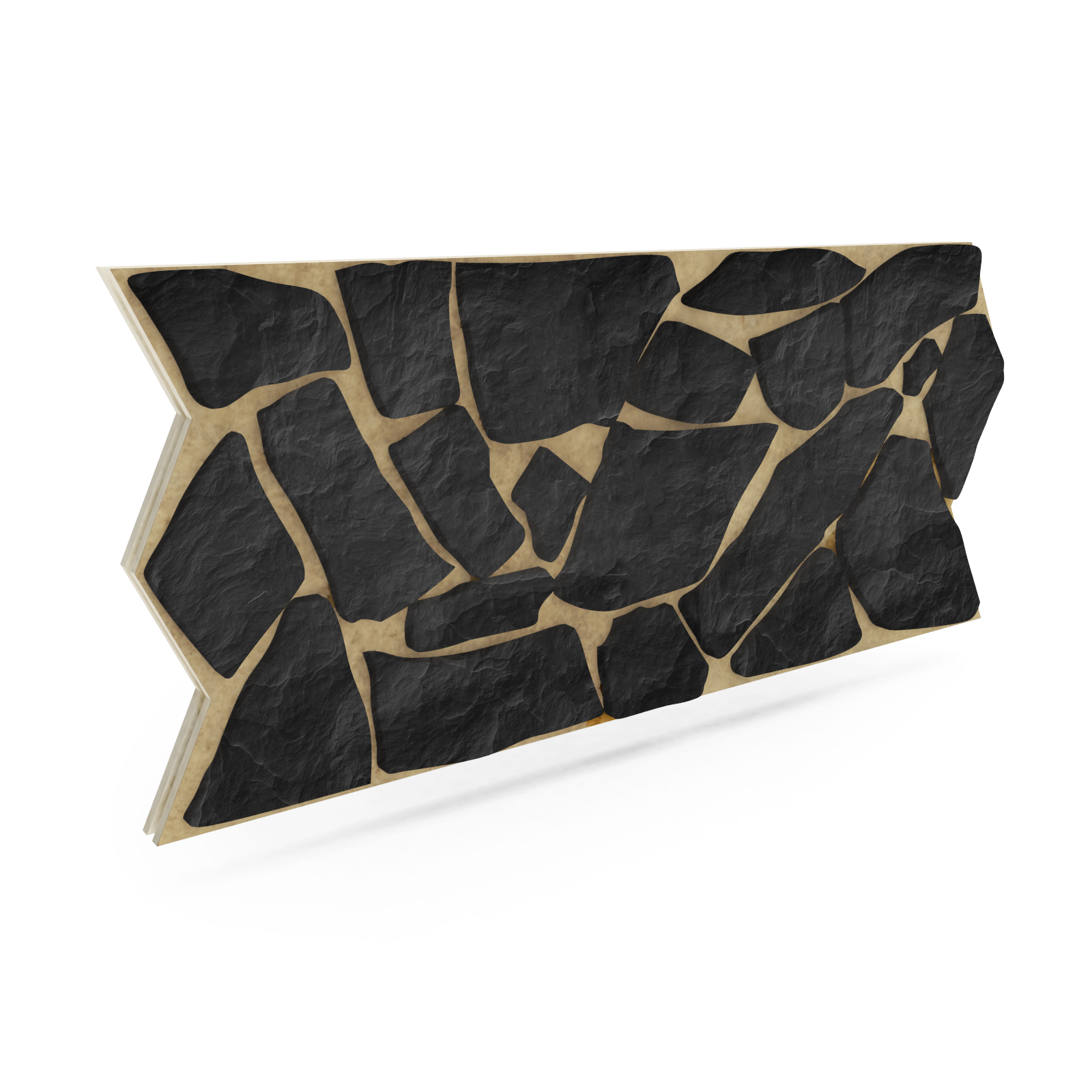 Термопанель Фрайд Премиум уральский Сланец черный плитняк (ровная) ППУ от 6 254.80 руб.