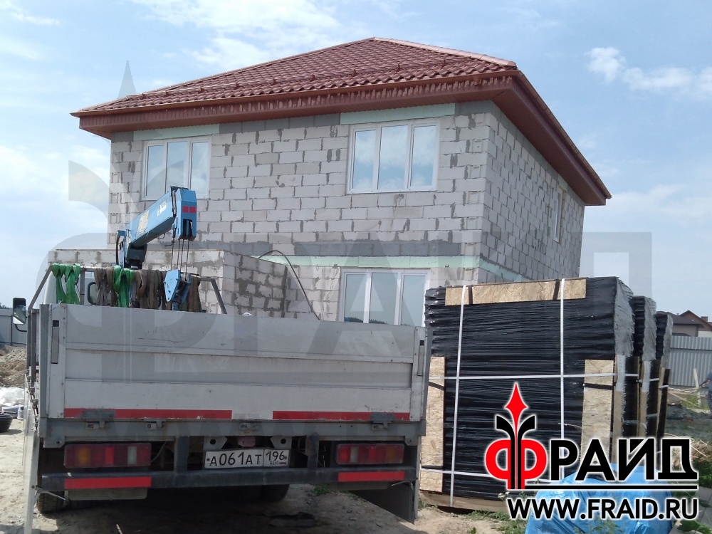 Утепление и отделка дома из газосиликатного блока термопанелями Фрайд ...