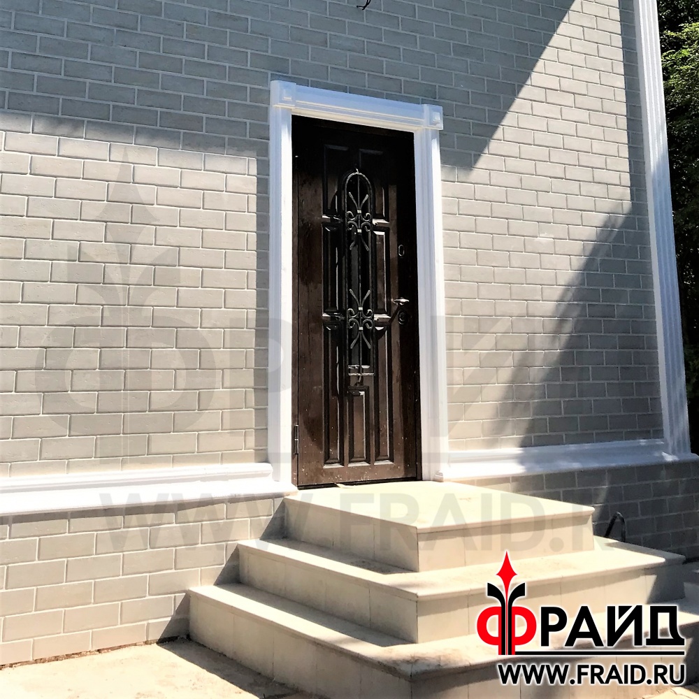 Демонтаж сайдинга и утепление дома из пеноблока термопанелями Фрайд ...