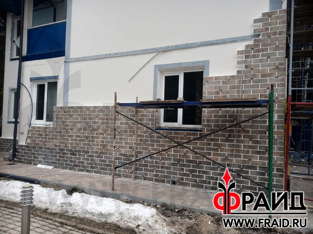 Утепление Фасада из бетонных плит термопанелями Фрайд Эконом Стандарт ...