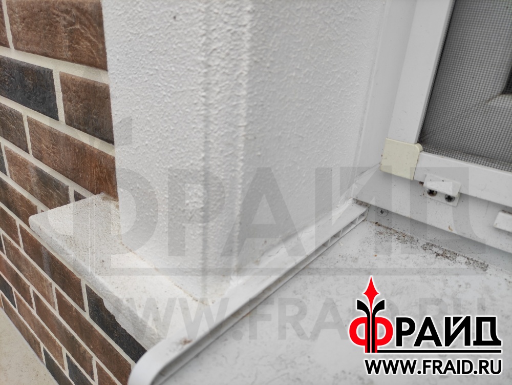 Отделка и утепление дома из "теплой" керамики. Термопанели Фрайд Эконом Стандарт с клинкерной плиткой Cerrad Loft Brick Cardamon. Фрайд Премиум с керамогранитом Estima JZ01. Фасадные элементы Фрайд Декор.